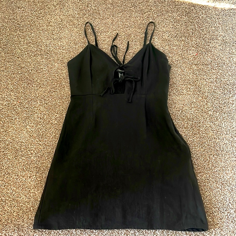 Forever 21 black mini dress